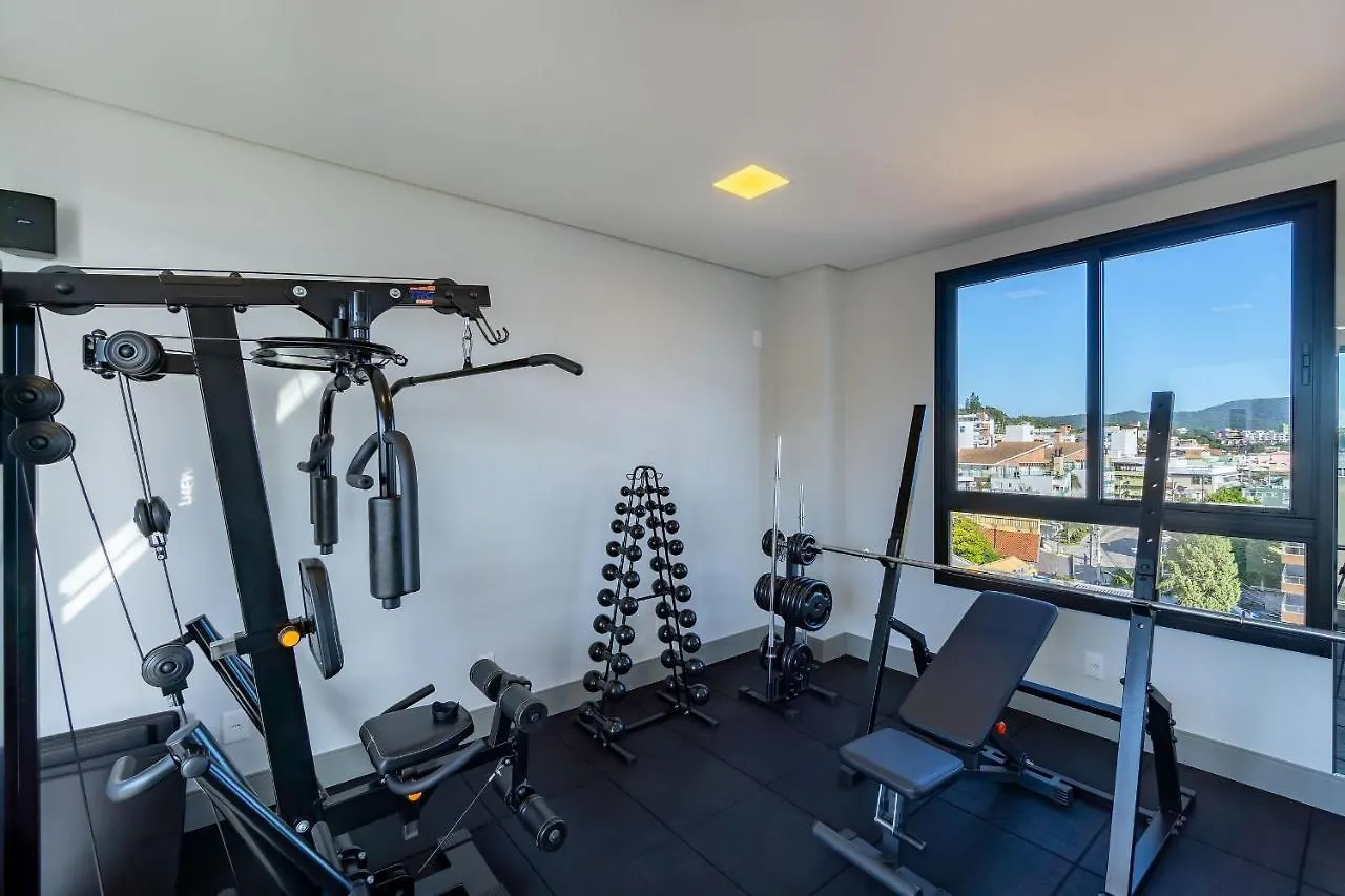 AION suítes 103 - Compacto e luxuoso Loft - Rooftop com piscina e academia - À poucos passos da praia Bombinhas